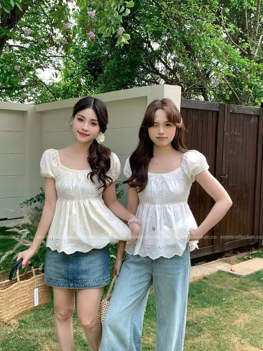 #1088 Nana Top(3 Colors)