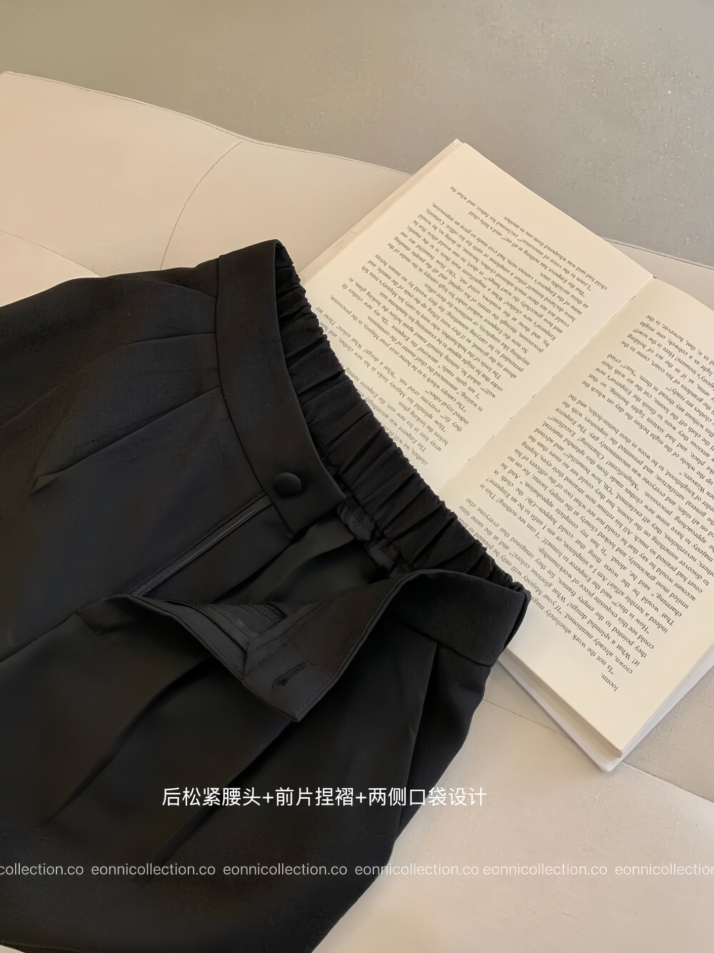 #2103 Elegant Waistcoat Suit Set with Scarf