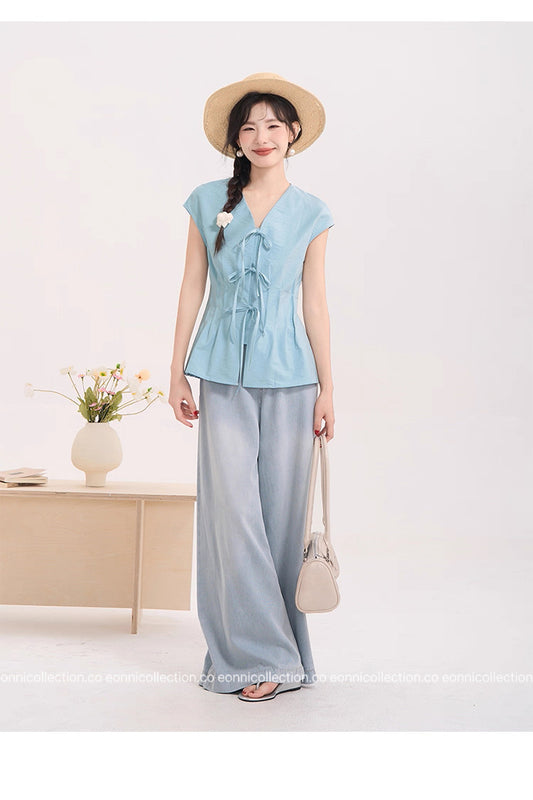 #1061 French Chic Blouse(3 Colors)