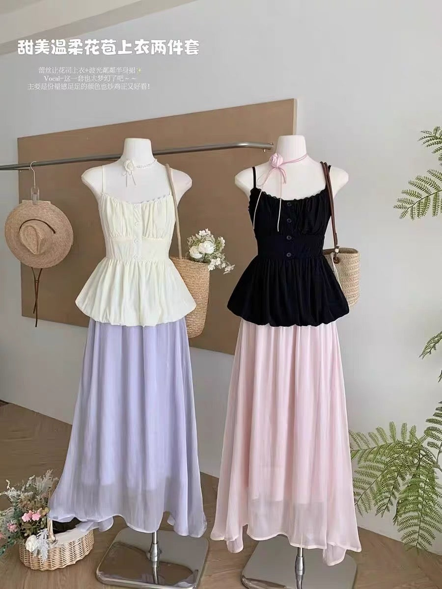 #2031 Ambre Set - Yellow+Purple