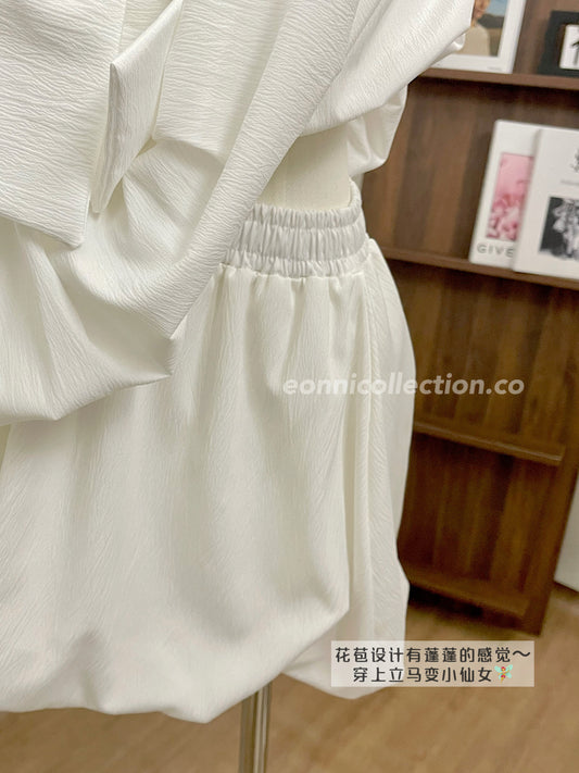 #3001 Cloud Puff Skirt (3 Colors)