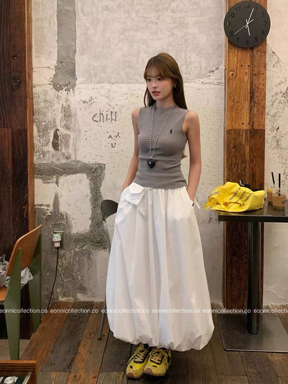 #3023 Cloud Bubble Skirt（3 Colors）