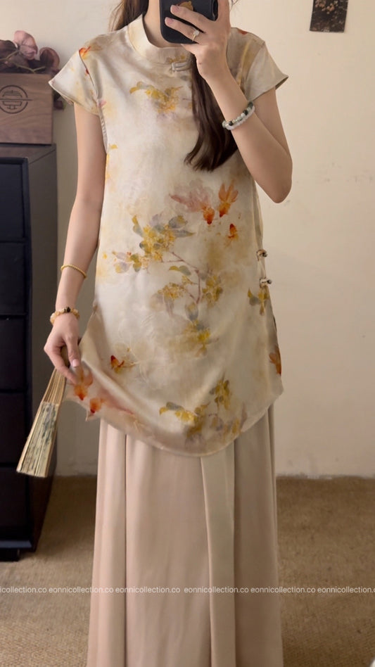 #2121 Whispers of Spring -Apricot Blossom Mist 杏花烟雨