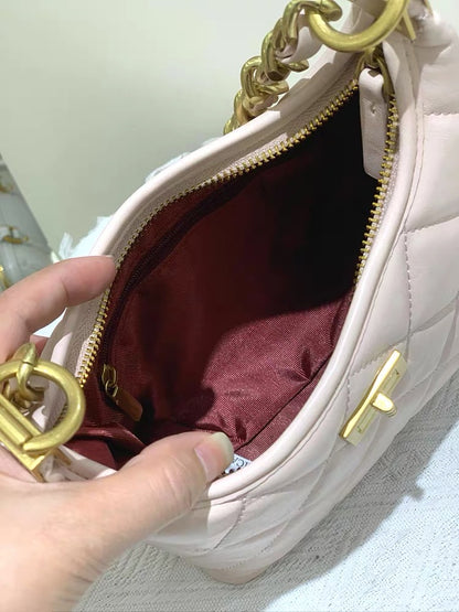 #4003 Luxe Contour Hobo Bag （2 Colors）