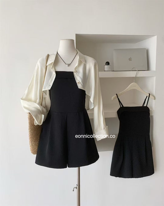 #2018 Parisian Halter Jumpsuit set