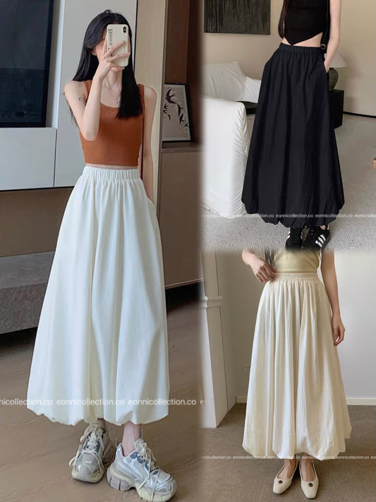 #3023 Cloud Bubble Skirt（3 Colors）