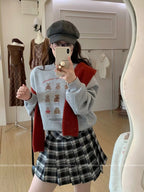 #1108 Teddy Bear Sweatshirt（2 Colors）