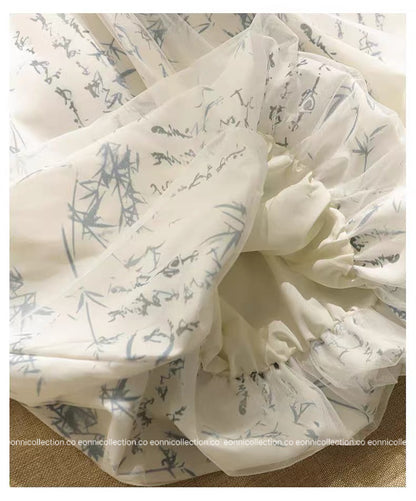 #1103 Oriental Breeze Halter Blouse（2 Colors）