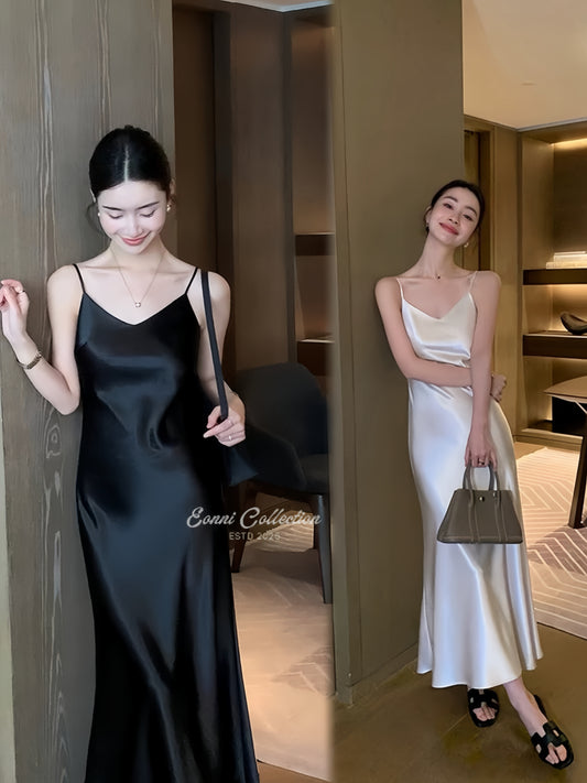 #2153 Silken Muse Dress（2 Colors)