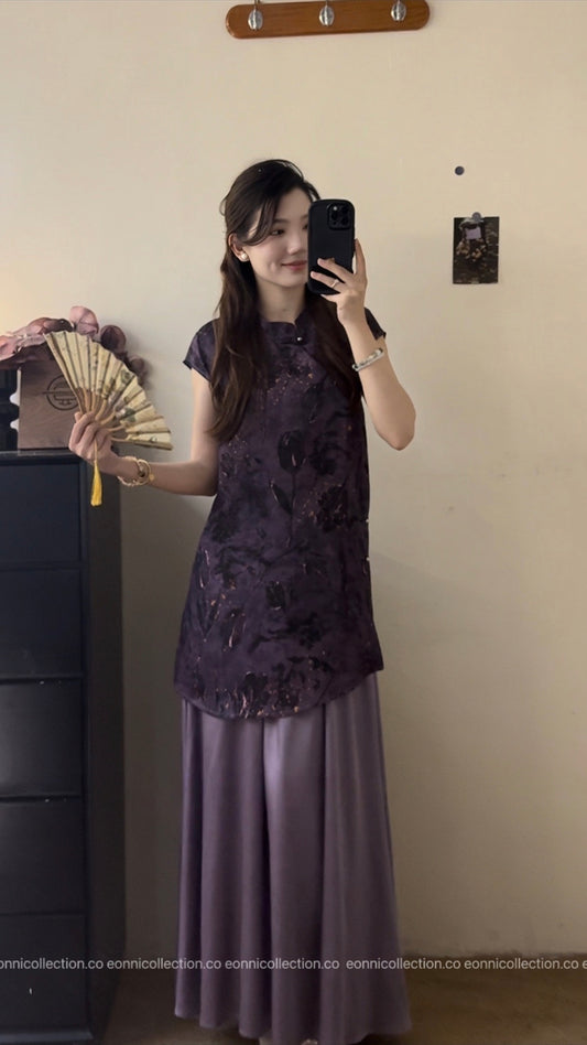 #2121 Whispers of Spring - 
Lavender Elegance 紫韵兰亭