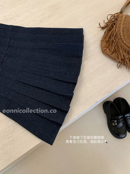 #2001 Vintage Denim Slip Dress - A-Line Relaxed Fit