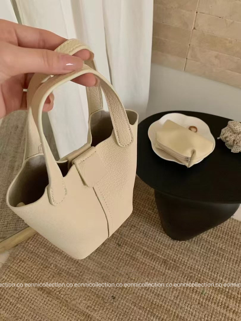 #4008 Casual Chic Basket Bag （3 Colors）
