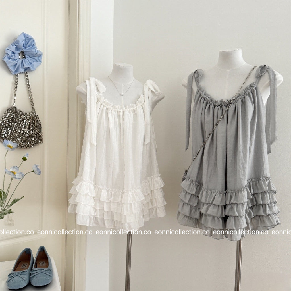 #1060 Daisy Dress Top（2 Colors）