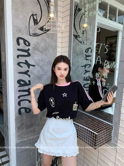 #1080 Vintage Ivy League Tee（2 Colors）