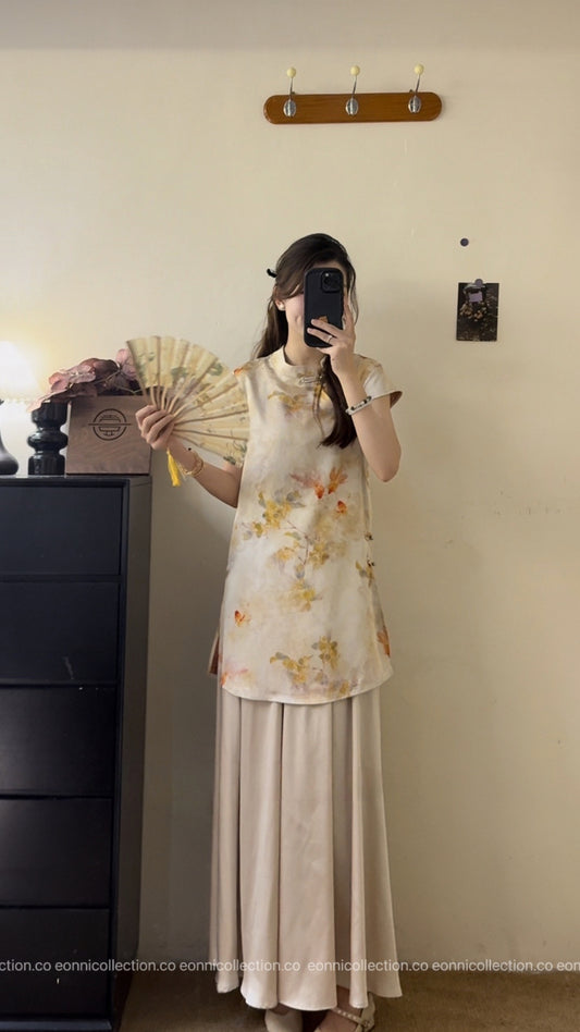 #2121 Whispers of Spring -Apricot Blossom Mist 杏花烟雨