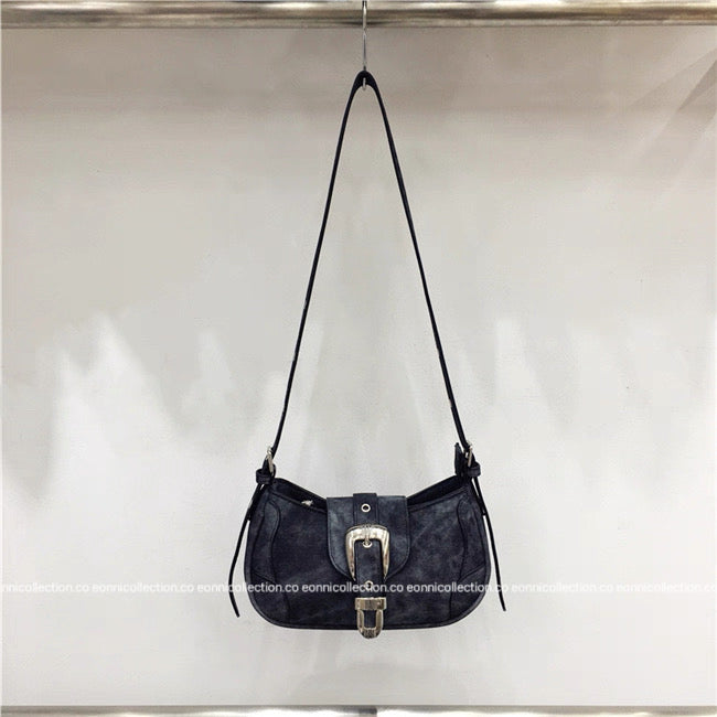 #4007 Lock Buckle Saddle Bag（2 Colors）