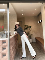 #3039 Tammy Denim Long Pants（2 Colors）