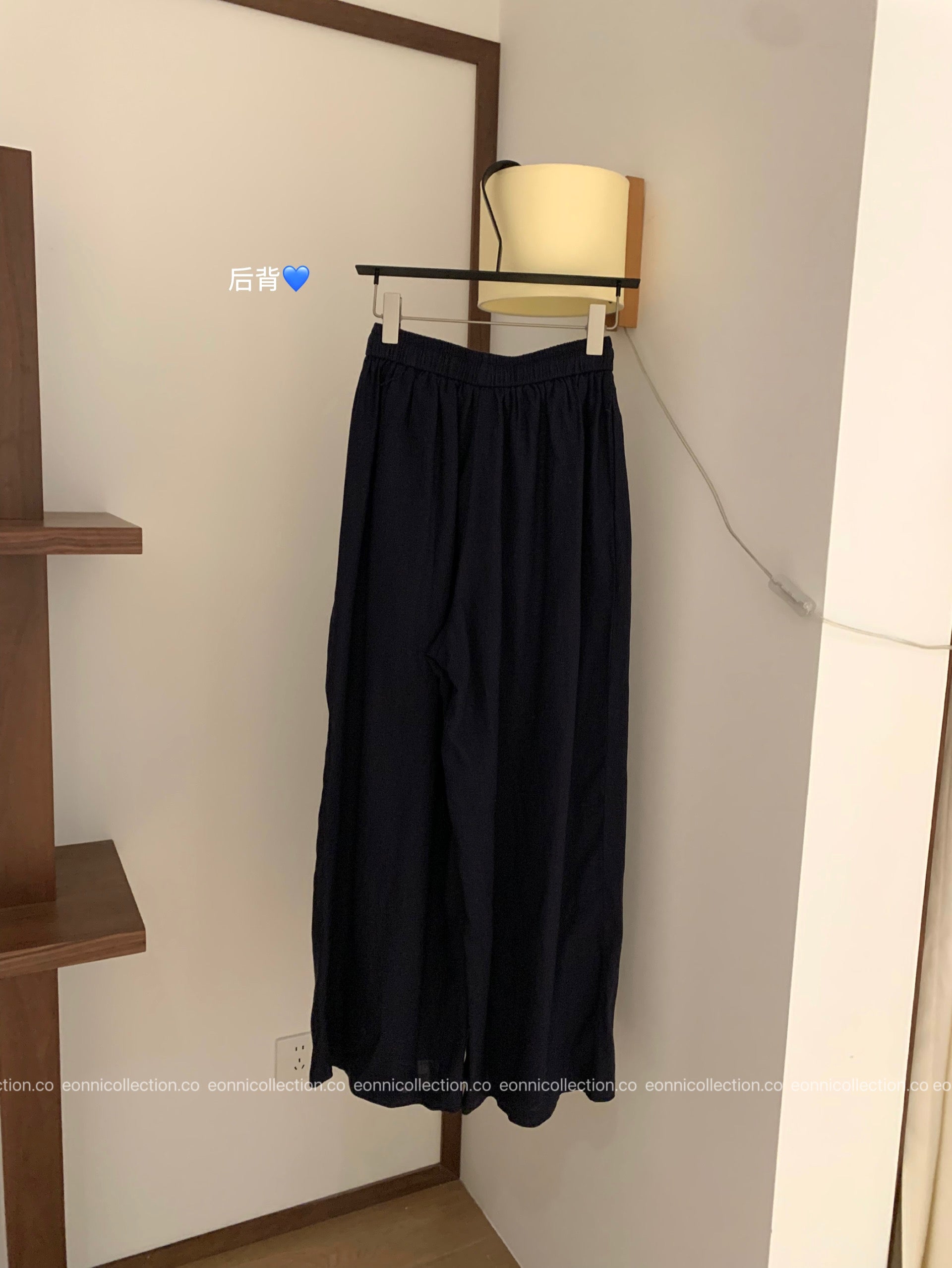#3040 Eva Linen Long Pants（2 Colors）