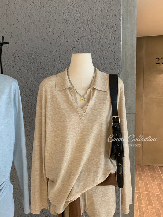 #2155 Blair Lightweight Knitted Set（2 Colors）