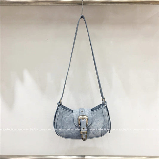 #4007 Lock Buckle Saddle Bag（2 Colors）
