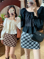 #3038 Daphne Skirt（2 Colors）