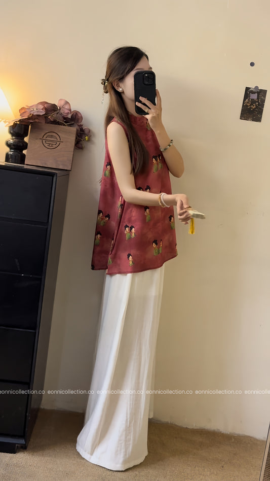 #2124 Poetic Breeze - Crimson Muse