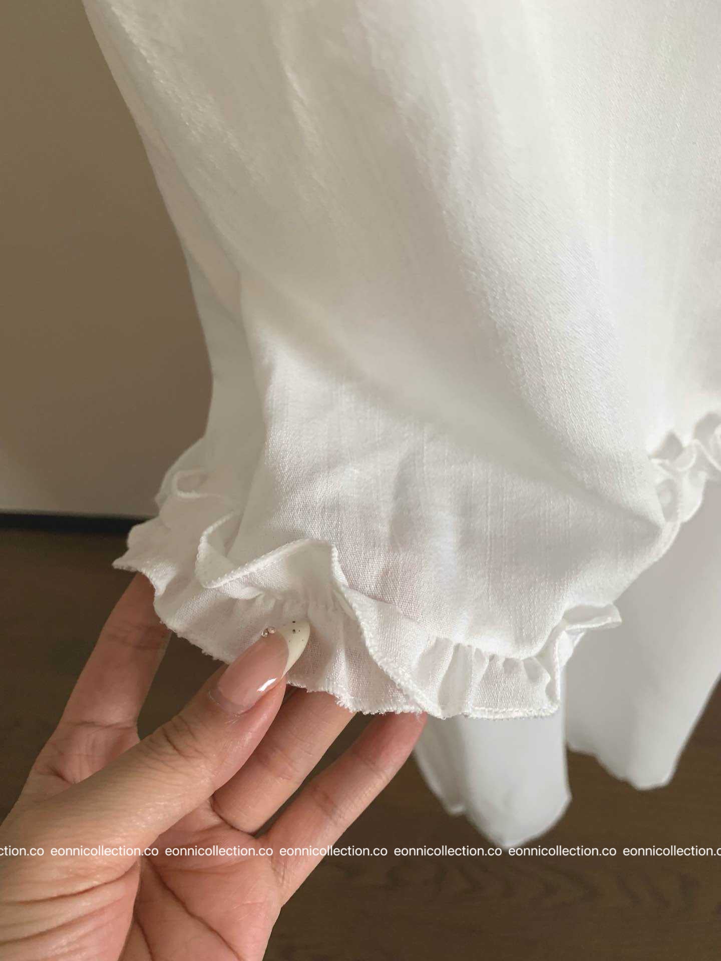#2050 Vest Dress in Cotton Linen with Artisan Tiered Panels（3 Colors）