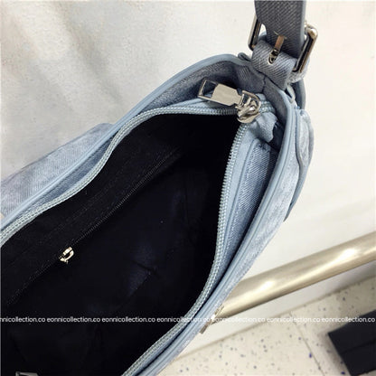 #4007 Lock Buckle Saddle Bag（2 Colors）