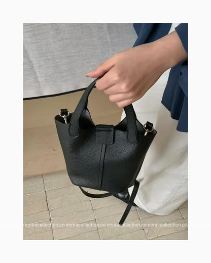 #4008 Casual Chic Basket Bag （3 Colors）