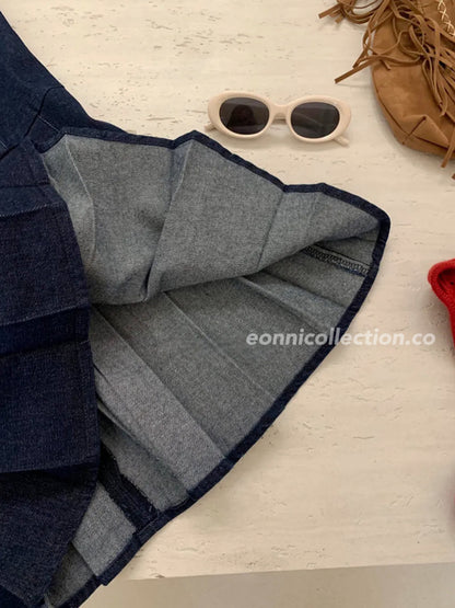 #2001 Vintage Denim Slip Dress - A-Line Relaxed Fit