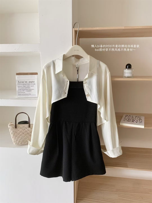 #2018 Parisian Halter Jumpsuit set