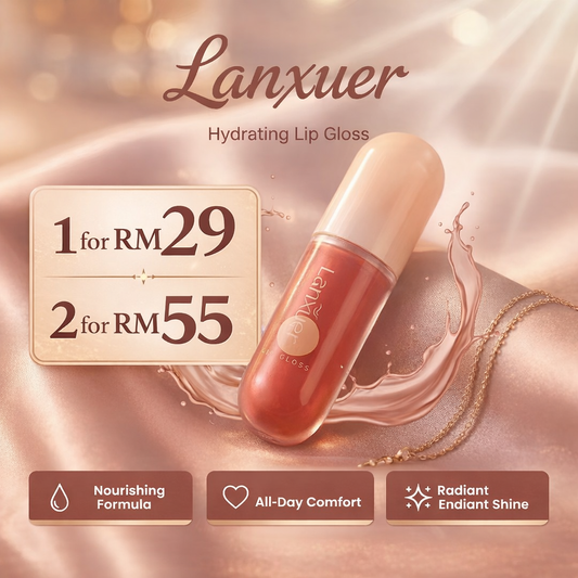 Lanxuer Beauty Hydrating Lipgloss 3.5g（8 Colors）