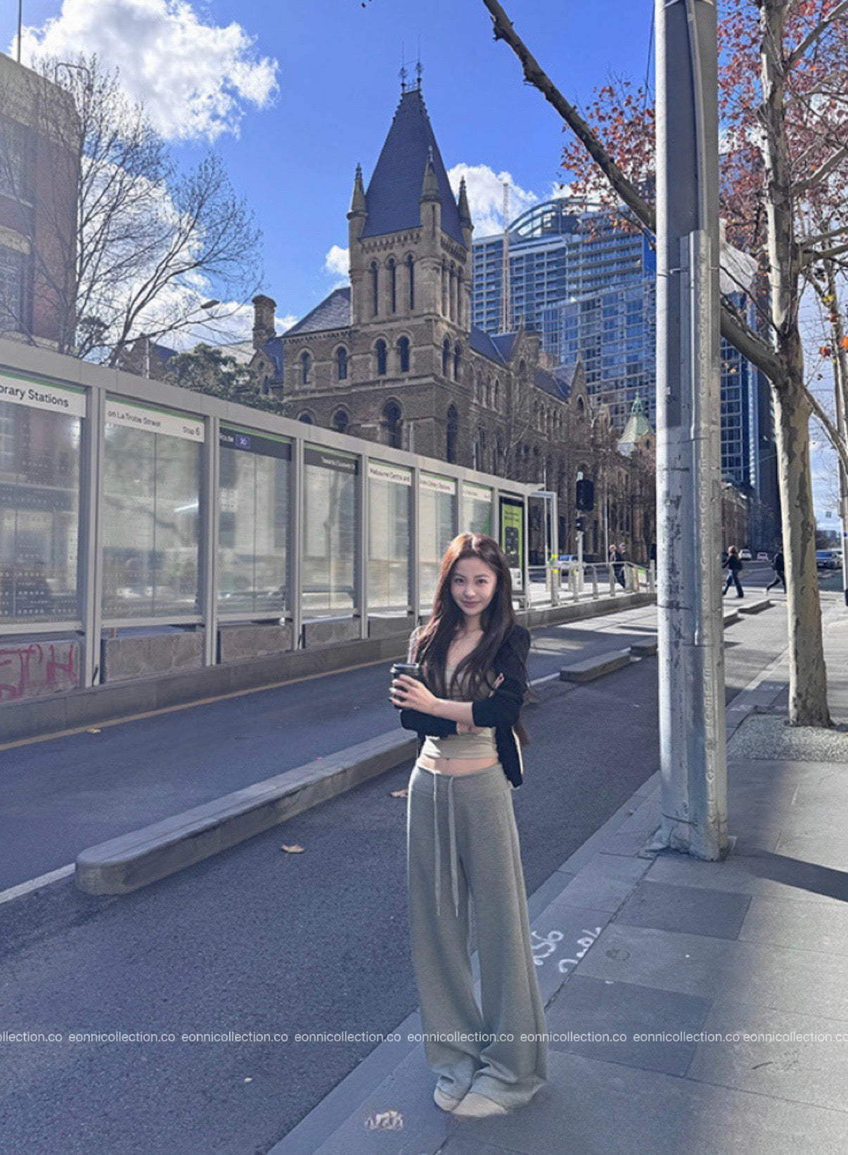 #3041 Lisa Cotton Cloud Long Pants（3 Colors）