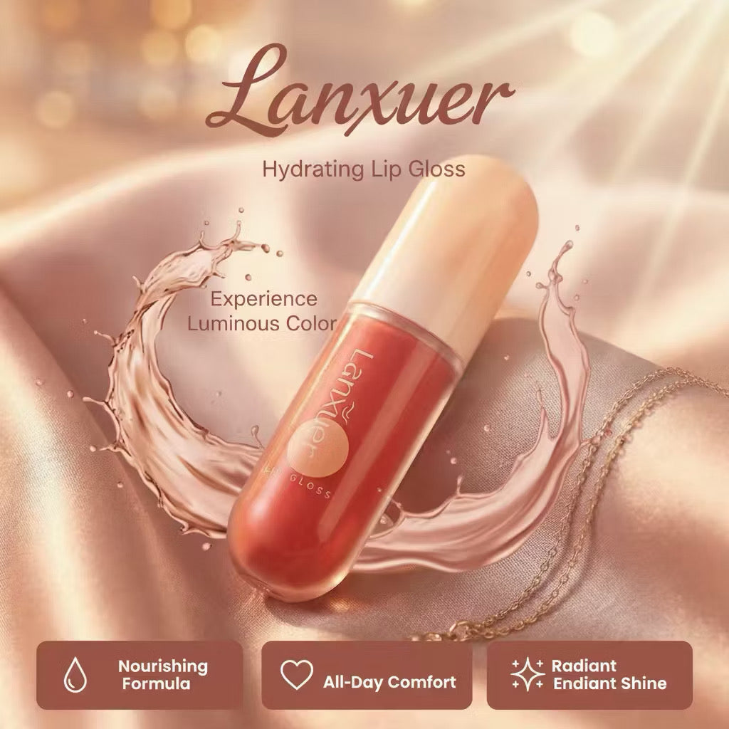 Lanxuer Beauty Hydrating Lipgloss 3.5g（8 Colors）