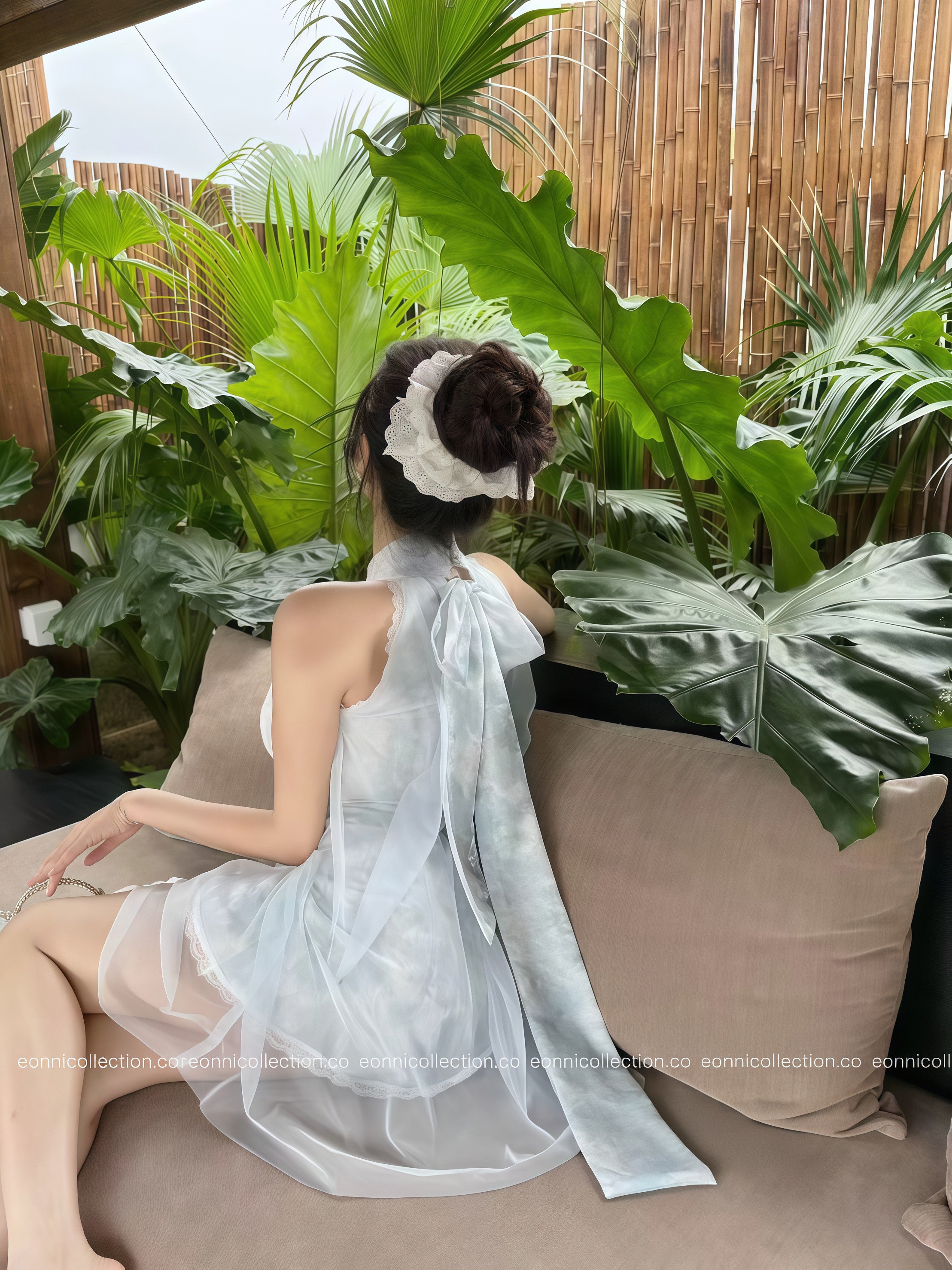 #2123 Blooming Whisper – Sky Mist （Custom Edition）