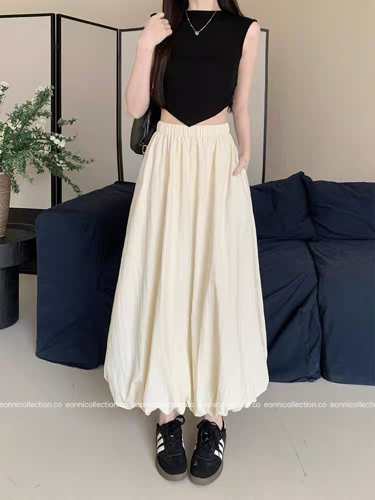#3023 Cloud Bubble Skirt（3 Colors）