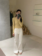 #3039 Tammy Denim Long Pants（2 Colors）