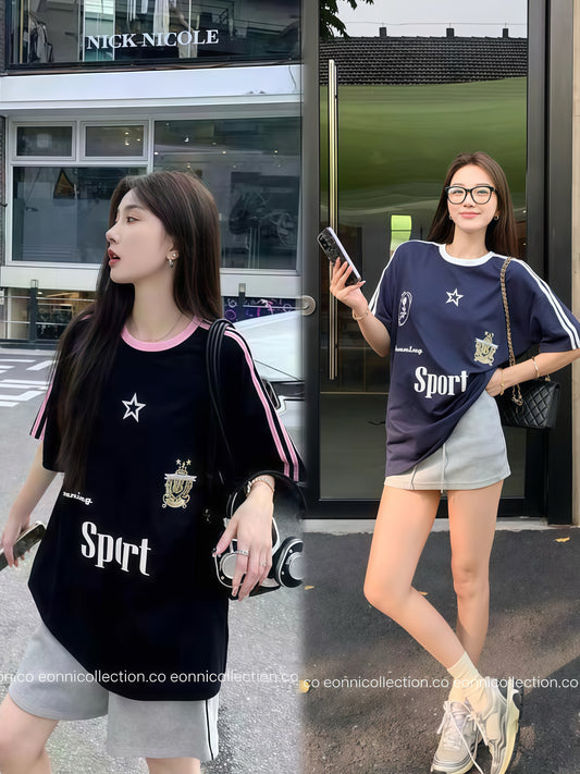 #1080 Vintage Ivy League Tee（2 Colors）