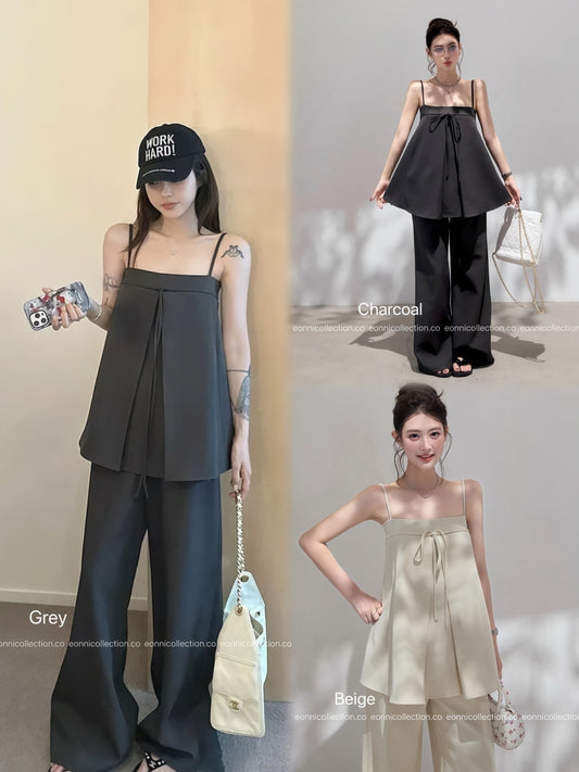 #2101 Chic Structured Suit Set – Elegant & Modern（3 Colors）