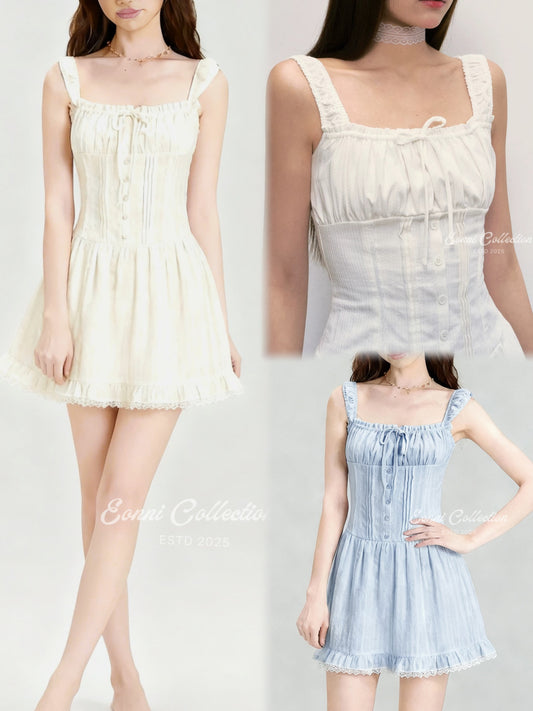 #2094 Eudora Dress（3 Colors）