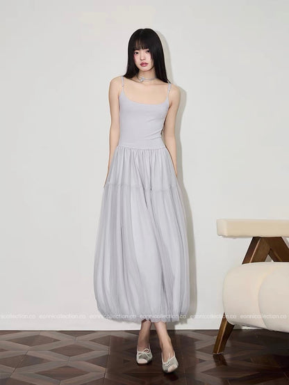 #2032 Charlotte Dress + Matching Hair Tie（2 Colors）
