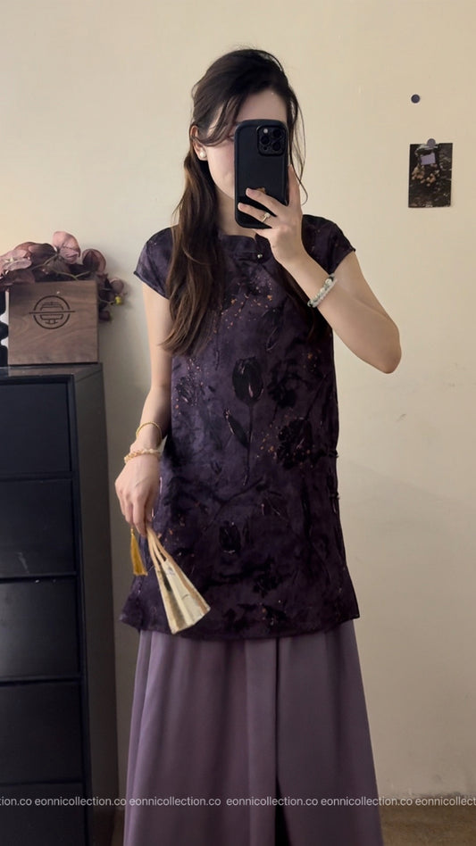 #2121 Whispers of Spring - 
Lavender Elegance 紫韵兰亭