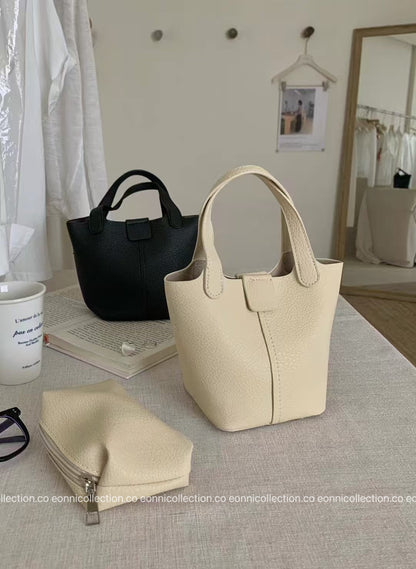 #4008 Casual Chic Basket Bag （3 Colors）