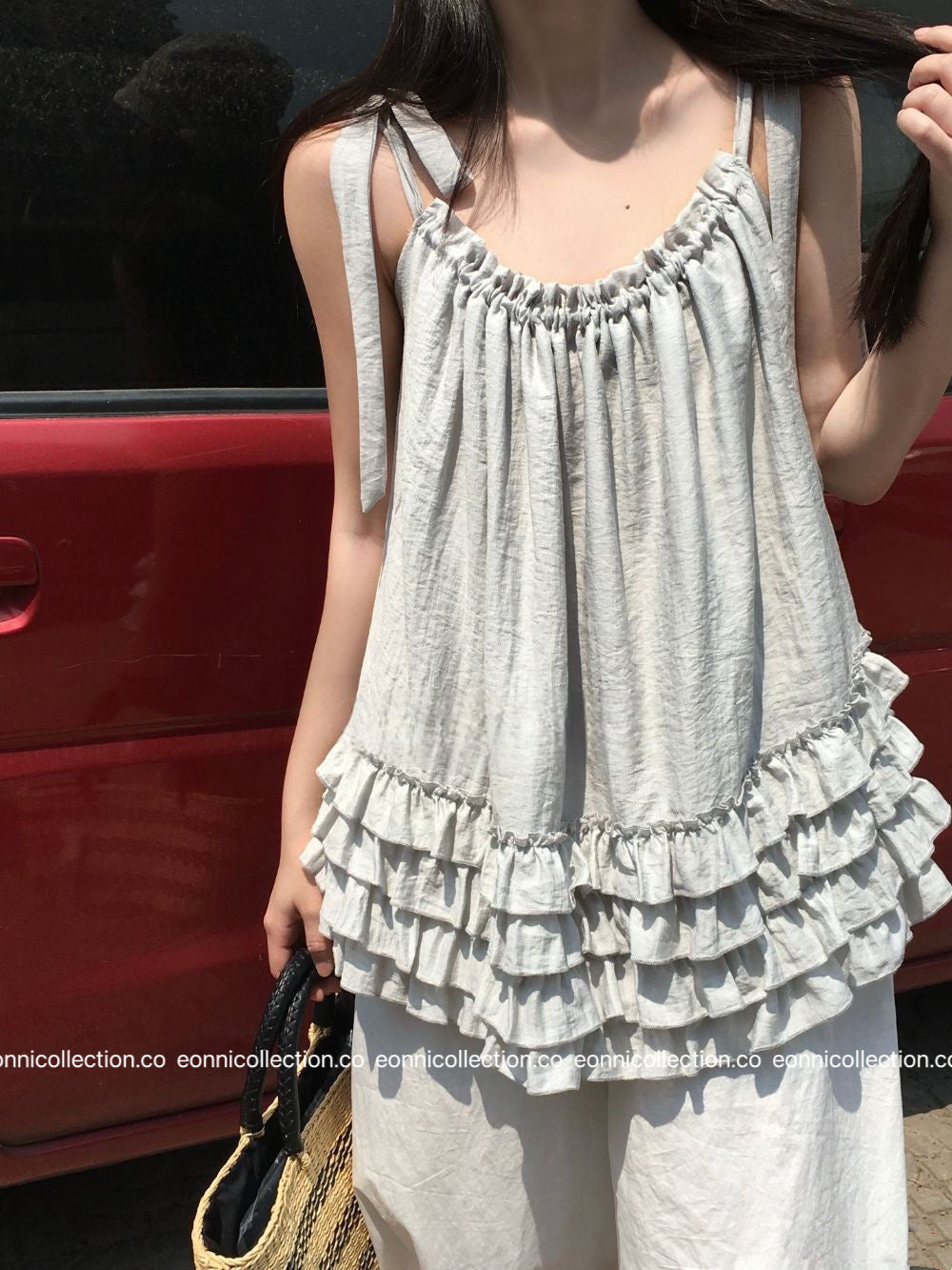 #1060 Daisy Dress Top（2 Colors）