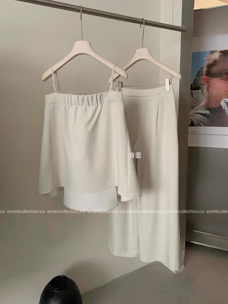 #2101 Chic Structured Suit Set – Elegant & Modern（3 Colors）
