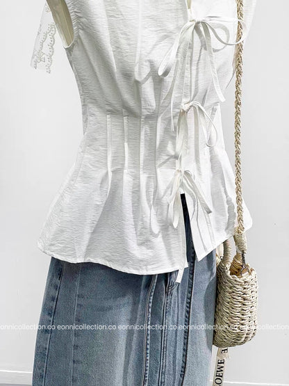 #1061 French Chic Blouse（3 Colors）