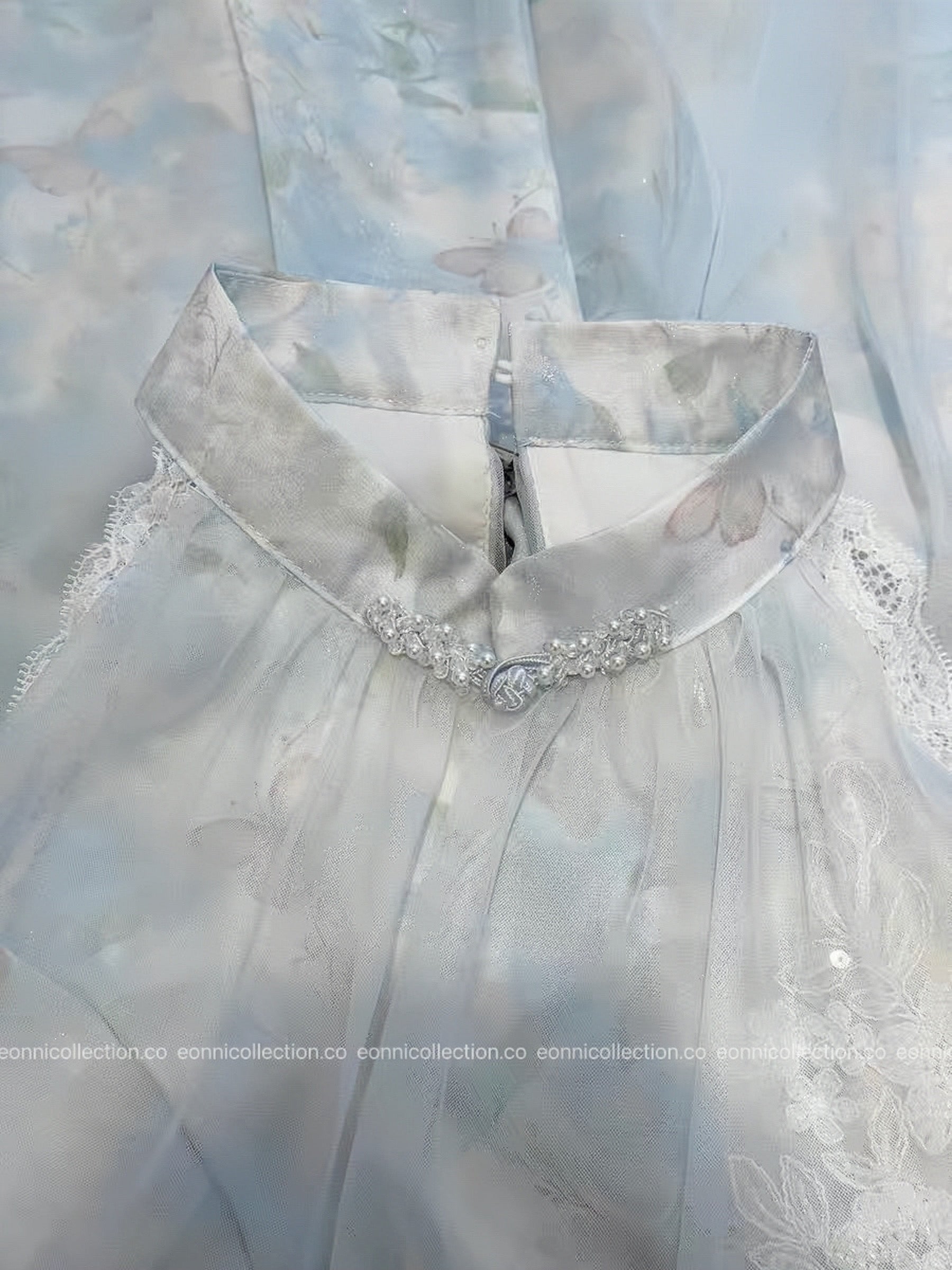 #2123 Blooming Whisper – Sky Mist （Custom Edition）