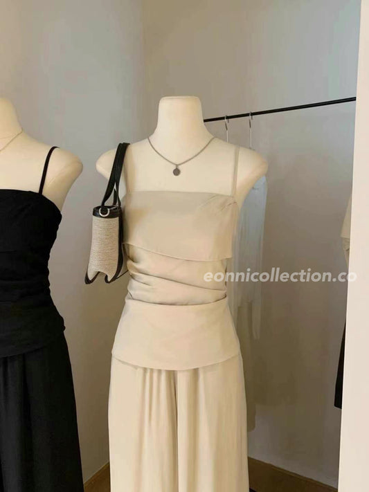 #2005 Cooling Crinkle Co-ord Set（2 Colors)