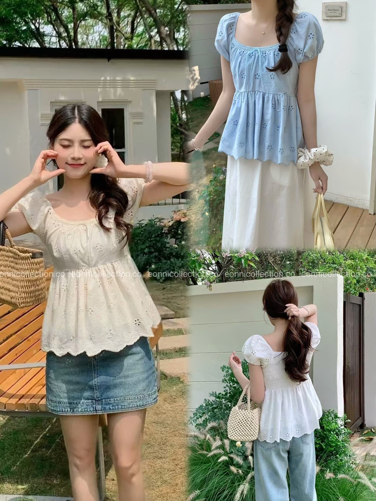 #1088 Nana Top（3 Colors）