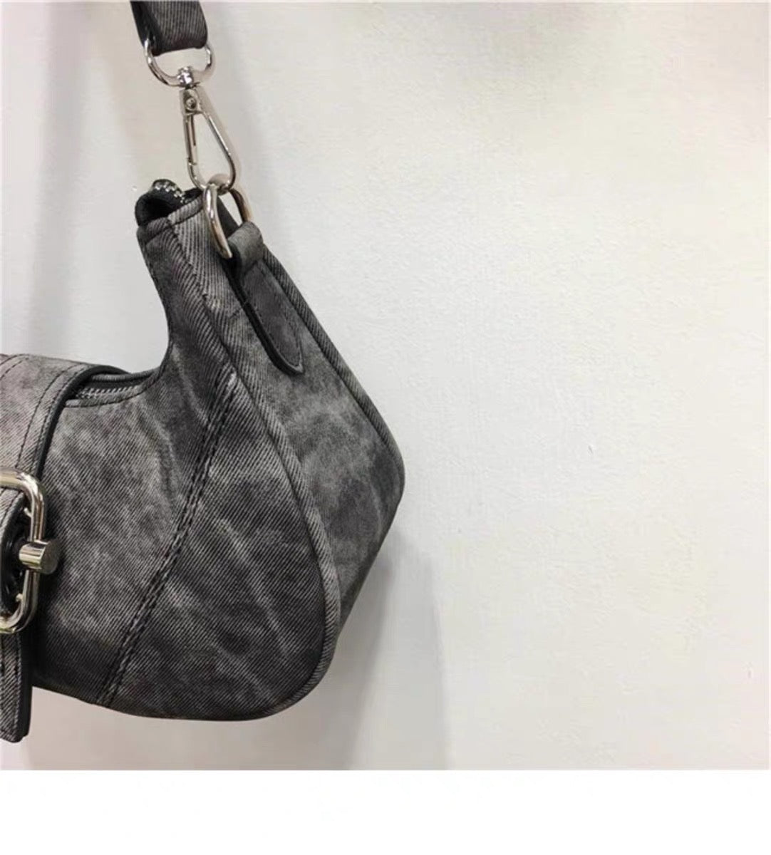 #4005 Tie-Dye Hobo Bag （2 Colors）